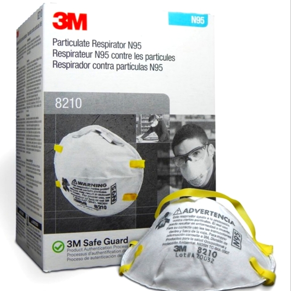 3M N95 Particulate Respirator Mask - Picture 1 of 5